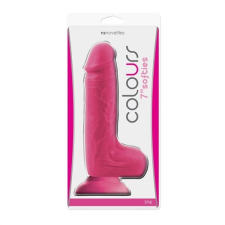 Colours Softies 7 inch Dildo Pink műpénisz, dildó