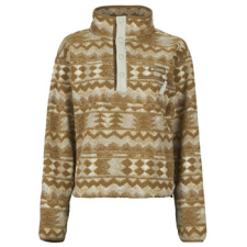 Columbia Polárok HELVETIA II PRINTED CROPPED HALF SNAP FLEECE Bézs EU M női pulóver, kardigán