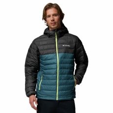 Columbia Powder Lite II kapucnis kabát 2086941429 férfi fekete L
