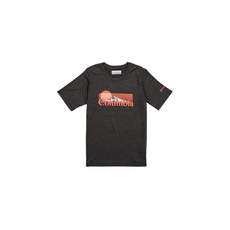 Columbia Rövid ujjú pólók Mount Echo Short Sleeve Graphic Shirt Szürke 6 Jahre