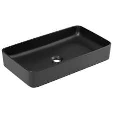 Comad Slim 2 mosdótál 61x34 cm négyszögletes fekete UM-6275SLIM60BLACKDP fürdőkellék