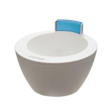 Comair Festékkeverő tál 350 ml fehér-kék fodrászkellék