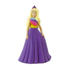 Comansi Barbie Fashion - Barbie lila ruhában játékfigura