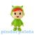 Comansi Pocoyo Nina játékfigura Comansi