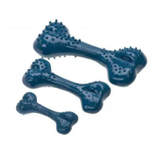 Comfy Blueberry Dental Bone | Fogtisztítós játék (csont) kutyák részére - 12,5x5x3 cm játék kutyáknak