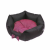 Comfy Kifutó termék Comfy Lola Bed | Peremes fekhely (fekete,rózsaszín) kutyák részére - 45x45x16 cm