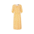 Comma Comma sárga mintás női nyári ruha – 36