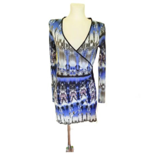  Comma kék hosszú ujjú női ruha (méret: 34) női ruha