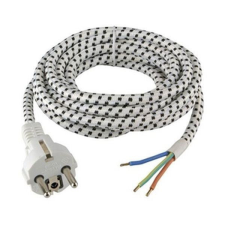  Commel 0333 HO3RT-F 3x0,75mm2 2m vasaló kábel dugóval kábel és adapter