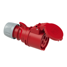 Commel CEE ipari lengő dugalj IEC 309 16 A 400 V ~ 4P IP44 villanyszerelés