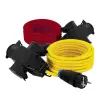  Commel ipari hosszabbító kábel, 3-as elosztóval 16 A 250 V ~ 3500 W IP44, 5m