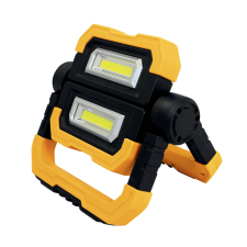 Commel LED reflektor 10W, hordozható, akkumulátoros, 900 lumen villanyszerelés