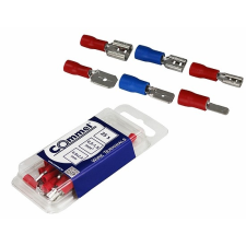 Commel Szigetelt csúszósaru - hüvely, 0.5-1.5mm2, 2,8mm, 25db/csomag, COMMEL villanyszerelés