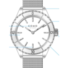  Como Milano Fashion Sport CM063.104.1S.01 karóra karóra