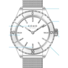 COMO MILANO Fashion Sport női karóra CM063.104.1S.01 karóra