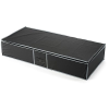 Compactor Ágy alatti ruhatároló doboz szövetből 90 x 45 x18 cm - fekete
