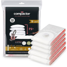 Compactor Bag Aspispace szett, 3× M 70 liter + 2× L 120 liter kisháztartási gépek kiegészítői