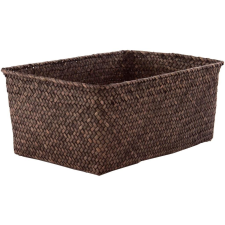 Compactor storage basket KITO, smoky brown (NIKorg030) bútor
