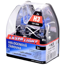 Compass H3 12V 55W Pk22s WHITE LASER bliszter, 2db autó izzó, izzókészlet