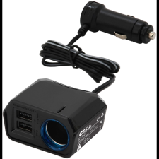 Compass SELECT adapter + kábel, 12V + 2× USB 2400mA (8591686074321) mobiltelefon kellék