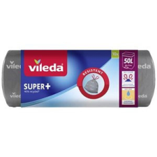 Competent Vileda Super+ zárószalagos szemeteszsák 50Liter, 10db (24db/karton) tisztító- és takarítószer, higiénia