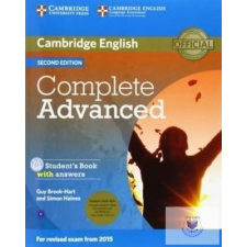  Complete Advanced Student&#039;s Book Pack (Student&#039;s Book with Answers with CD-ROM a idegen nyelvű könyv