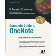  Complete Guide to OneNote – W. F. Zimmerman idegen nyelvű könyv