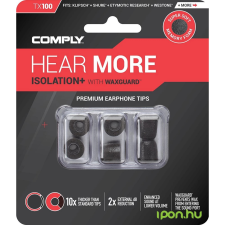 Comply Isolation Plus Tx-100 memóriahab fülilleszték M fekete audió kellék