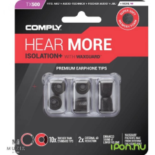 Comply Isolation Plus Tx-500 memóriahab fülilleszték S fekete audió kellék