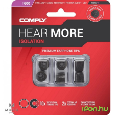 Comply Isolation T-600 memóriahab fülilleszték L fekete audió kellék