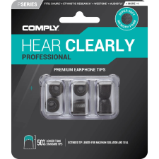 Comply Professional memóriahab fülilleszték méretsor Fekete audió kellék