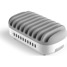 COMPULOCKS 10PUSBDKS-UK töltőállomás mobileszközökhöz Szabadon álló Szürke, Fehér (10PUSBDKS-UK) mobiltelefon kellék