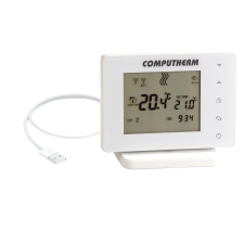 Computherm E800RF TX Wi-Fi termosztát vevőegység nélkül (E800RFTX) villanyszerelés