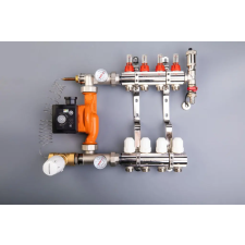 Computherm MF01 1"-os beépített 5 leágazásos szelepes gyűjtő villanyszerelés