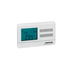 Computherm Szobatermosztát programozható digitális COMPUTHERM Q7 fehér villanyszerelés