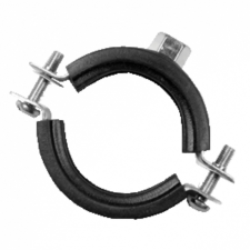 CONCEPT kétcsavaros gumis csőbilincs, M8/M10, 193-203mm barkácsolás, csiszolás, rögzítés