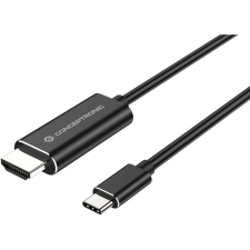 Conceptronic Adapter USB-C -> HDMI           4K30Hz 2.00m sw (ABBY04B) kábel és adapter