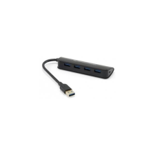 Conceptronic C4PUSB3 USB 3.2 Gen 1 (3.1 Gen 1) Type-A 4800 Mbit/s Fekete (110514107) hub és switch