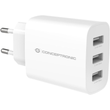 Conceptronic Ladegerät 3Port 30W,USB-A weiß (ALTHEA13W) mobiltelefon kellék