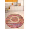  Conceptum Hypnose Carpet (100 cm) Multicolor Colored Jute Çap 100
