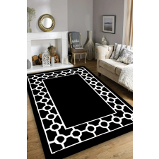  Conceptum Hypnose Carpet (120 x 180) Black White Bague Black lakástextília