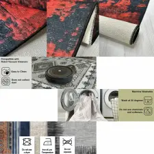  Conceptum Hypnose Carpet (80 x 150) Blue Kece-Fr10 lakástextília