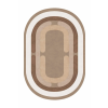  Conceptum Hypnose Carpet (80 x 150) Brown Sftkece048-Oval
