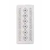  Conceptum Hypnose Hall Carpet (80 x 300) Ecru Black Fiona Djt