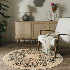  Conceptum Hypnose Rug (120 x 120) Cream Woopamuk473 lakástextília