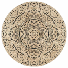  Conceptum Hypnose Rug (140 x 140) Cream Woopamuk474 lakástextília
