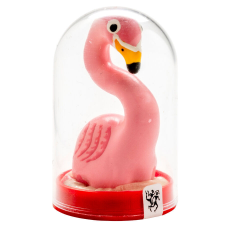 Condomerie - egyedi, kézzel festett flamingó rózsaszín óvszer óvszer