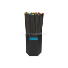 Connect Grafitceruza HB, fekete testű, színes radírral, 72 db/csomag, (CONNECT_105879) ceruza
