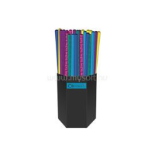 Connect Grafitceruza HB, metál színű kerek test, 72 db/csomag, (CONNECT_105881) ceruza