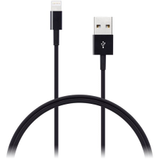 Connect IT Wirez Lightning Apple 1m, fekete kábel és adapter